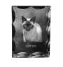Siam - Kristall mit Katzenbild, Glasstatuette mit Bild, einzigartiger Bilderrahmen der Marke Art-Dog