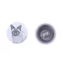 Siamese - earrings with a beloved cat, own photo, perfect gadget for cat lovers from the Art.-Dog brand.