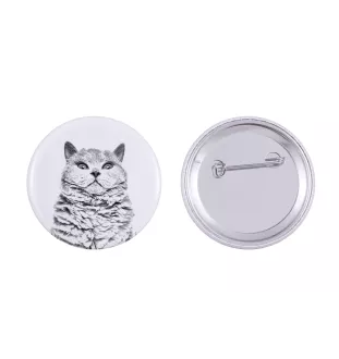 Selkirk Rex Katze Kurzhaar - Sammlung von einzigartigen Magneten, eigenes Foto, Marke Art-Dog