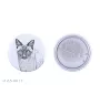 Syjamski przypinka z kotem mała Art-Dog