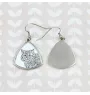 Chat Selkirk Rex à poil long - boucles d'oreilles avec un chat, boucles d'oreilles pendantes avec une image, bijoux personnalisés avec l'impression de la marque Art-Dog