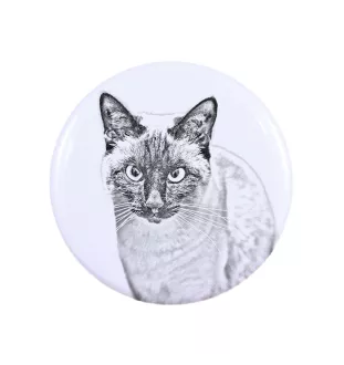 Siamois - collection de magnets uniques, photo personnelle, marque Art-Dog