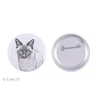 Siamese - collection of unique magnets, own photo, Art-Dog brand