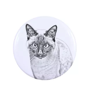 Siamois - collection de magnets uniques, photo personnelle, marque Art-Dog