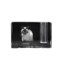 Siamese - Pen stand, crystal organiser with cat photo, unique desk decoration by Art-Dog brand