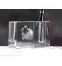 Siamese - Pen stand, crystal organiser with cat photo, unique desk decoration by Art-Dog brand