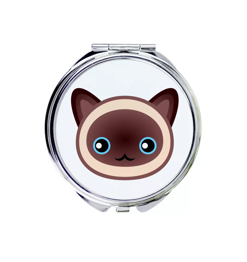 Siamois - miroir de poche de la marque Art-Dog