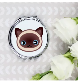 Siamois - miroir de poche de la marque Art-Dog