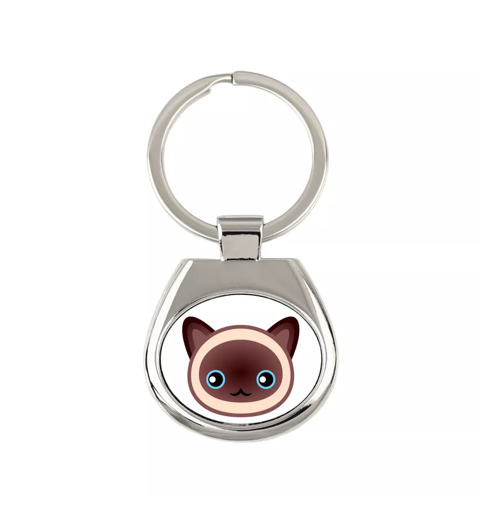 Siamese - keychain keychain for keys by Art-Dog brand