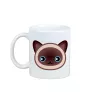 Siamese - mug with graphics and the logo of the Art-Dog brand