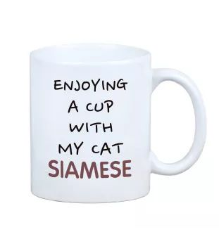 Siam - Tasse mit Grafik und Aufschrift der Marke Art-Dog