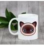 Siamese - mug with graphics and the logo of the Art-Dog brand