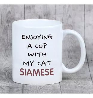 Siamois - tasse avec graphisme et logo de la marque Art-Dog
