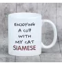 Siamois - tasse avec graphisme et logo de la marque Art-Dog