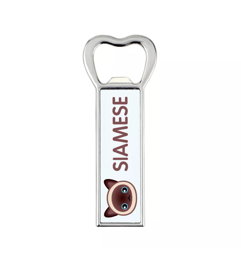Siamese - bottle opener with the graphics and logo of the Art-Dog brand