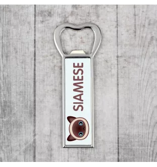 Siamese - bottle opener with the graphics and logo of the Art-Dog brand
