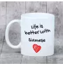 Siam - Tasse mit Katze, Tasse mit Bild, personalisiertes Geschenk der Marke Art-Dog