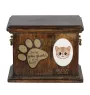 Kot singapurski drewniana urna z kotem Art-Dog