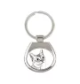 Singapura Cat - keychain with a cat, keychain with a print, personalized pendant from the Art-Dog brand