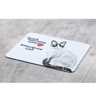 Snowshoe  podkładka pod mysz z kotem Art-Dog