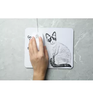 Snowshoe  podkładka pod mysz z kotem Art-Dog
