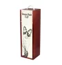 Snowshoe Cat - wine box with a cat, alcohol box with graphics, personalized gift box from the Art-Dog brand