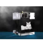 Sibérien - Bougeoir avec photo de chat, porte bougie en cristal, cadeau personnalisé par la marque Art-Dog