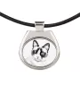 Chat Snowshoe - collier avec un chat, pendentif personnalisé avec une photo, collier unique pour hommes et femmes de la marque Art-Dog