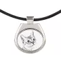 Singapura Cat - cat necklace, personalized pendant with a photo, unique necklace for women and men by Art-Dog brand