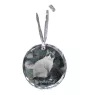 Snowshoe Cat - crystal bauble with a photo, photo of a cat in crystal, personalized Christmas tree ornament by Art-Dog brand