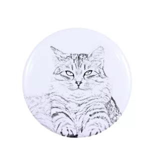 Siberian Cat - collection of unique magnets, own photo, Art-Dog brand