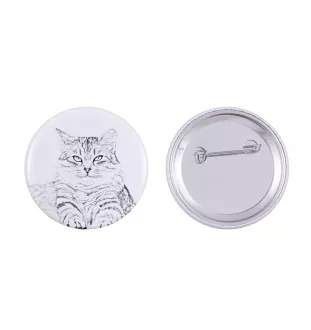 Sibirische Katze - Sammlung von einzigartigen Magneten, eigenes Foto, Marke Art-Dog