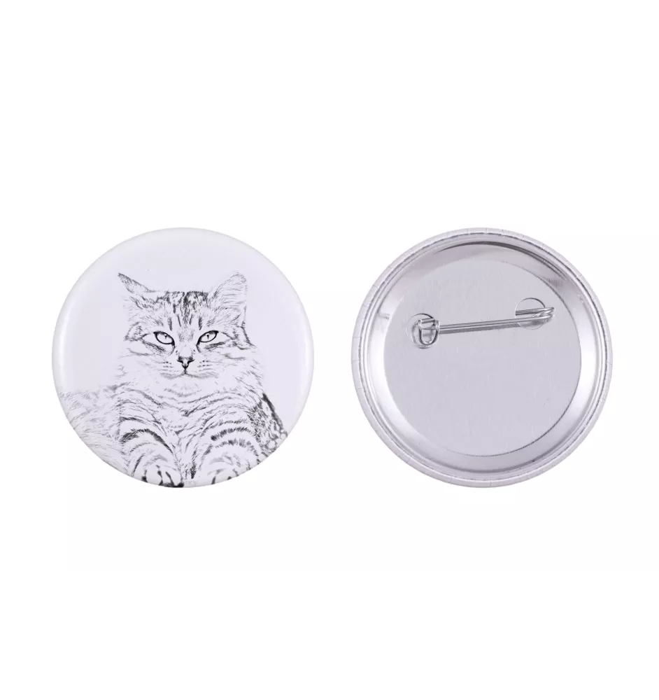 Sibirische Katze - Sammlung von einzigartigen Magneten, eigenes Foto, Marke Art-Dog