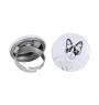 Chat Snowshoe - une bague unique, faite à la main, bijoux pour femmes de la marque Art-Dog