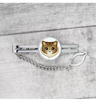 Sibirische - eleganter Metallschlüsselanhänger von Art-Dog als Geschenk