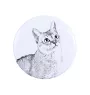 Chat Singapour - collection de magnets uniques, photo personnelle, marque Art-Dog