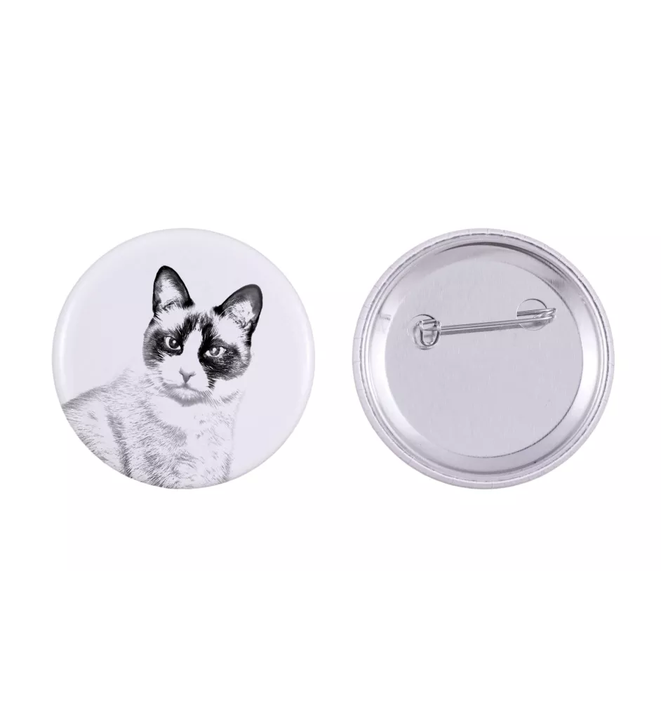 Snowshoe Cat - collection of unique magnets, own photo, Art-Dog brand