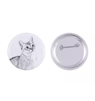 Chat Singapour - collection de magnets uniques, photo personnelle, marque Art-Dog