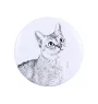 Singapura Katze - Sammlung von einzigartigen Magneten, eigenes Foto, Marke Art-Dog
