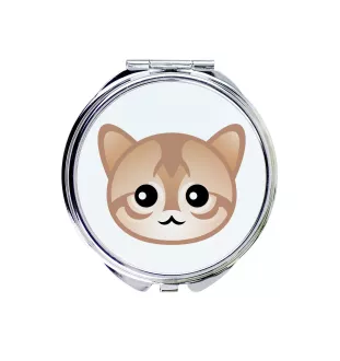 Kot singapurski lusterko z kotem Art-Dog