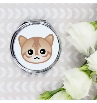 Kot singapurski lusterko z kotem Art-Dog