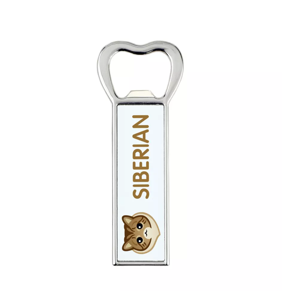 Siberian - bottle opener with the graphics and logo of the Art-Dog brand