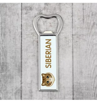 Siberian - bottle opener with the graphics and logo of the Art-Dog brand