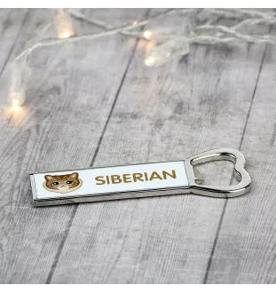 Siberian - bottle opener with the graphics and logo of the Art-Dog brand
