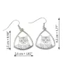 Siberian Cat - cat earrings, hanging earrings with a picture, personalized jewelry with Art-Dog brand print.
