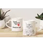 Sibérien - tasse avec un chat, une tasse adorable avec une anse en forme de cœur, un cadeau universel de la marque Art-Dog