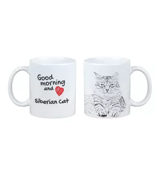 Sibirische - Tasse mit Katze, personalisierte Tasse mit Druck, klassisches Geschenk für jede Marke Art-Dog