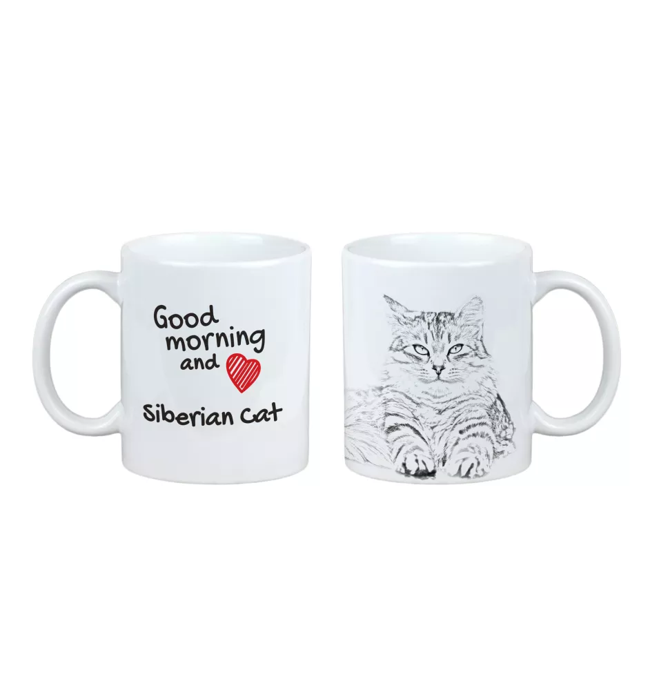 Siberian - cat mug, personalized mug with print, classic gift for everyone from the Art-Dog brand