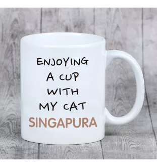 Singapura - tasse avec graphisme et logo de la marque Art-Dog