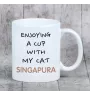 Singapura - tasse avec graphisme et logo de la marque Art-Dog